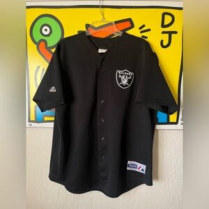 Vintage 90s Oakland/Las Vegas Raiders Majestic Jersey